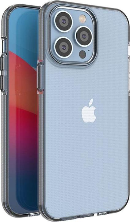 Immagine prodotto Hurtel Custodia Spring Case per iPhone 14 Pro Max cover in silicone con cornice nera (Apple iPhone 14 Pro Max)