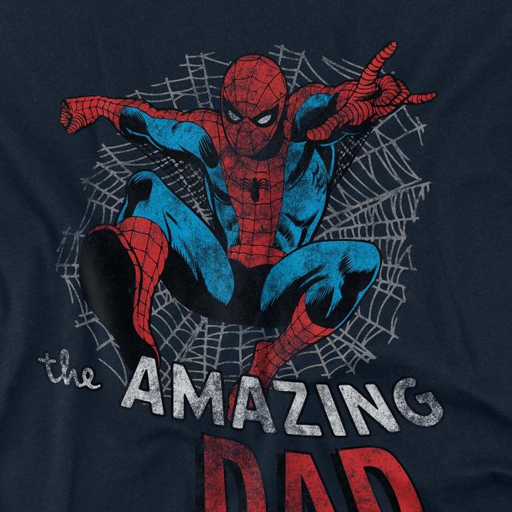 Produktbild Spiderman Spider Dad TShirt Vatertag (XL)