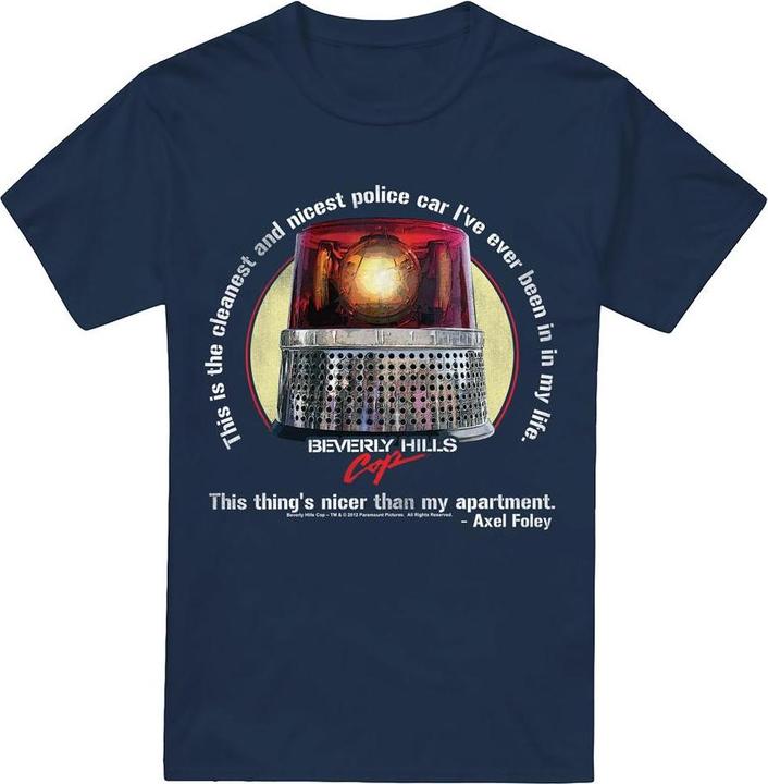 Beverly Hills Cop Nicest Police Car TShirt