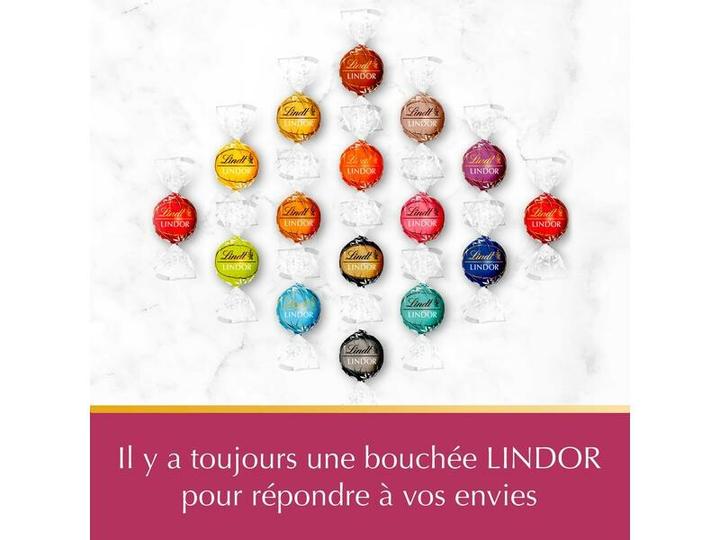Image du produit Lindt Boules Lindor Framboise & Crème (200 g)