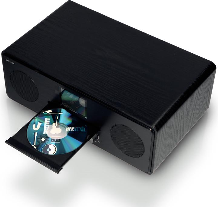 Image du produit Lenco DIR-260BK (FM, DAB+ DAB, Webradio, VHF, WiFi, Bluetooth)