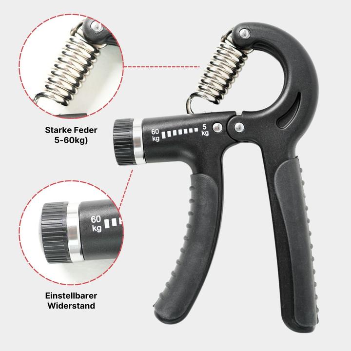 Actual product image Hermex 5-piece hand and forearm trainer set