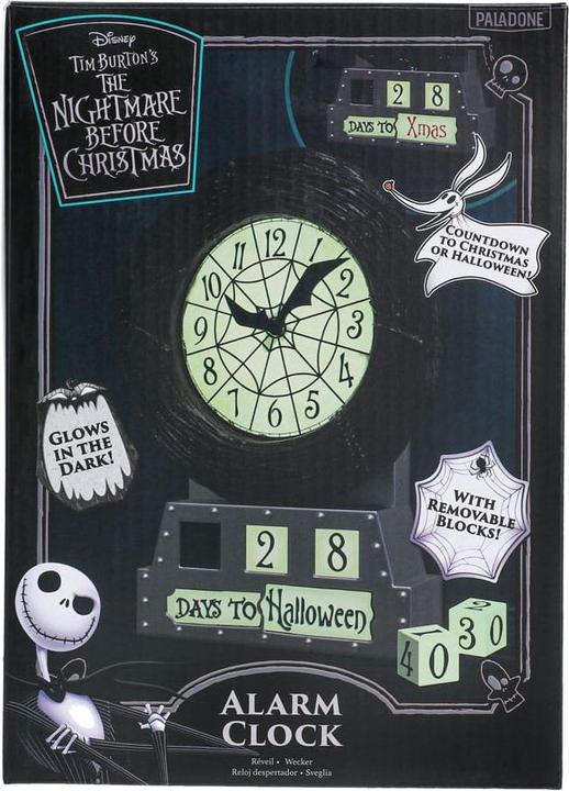 Actual product image Paladone Products L'ETRANGE NOEL DE MONSIEUR JACK - Compte à Rebours - Réveil Lumineux