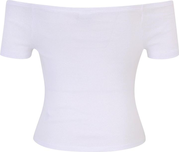 Image du produit Urban Classics Ladies Off Shoulder Rib Tee 2-Pack - 60065 (M)