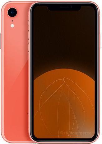 Actual product image Re!commerce iPhone XR (128 GB, Coral, 6.10", 12 Mpx, SIM + eSIM, A / Like new)