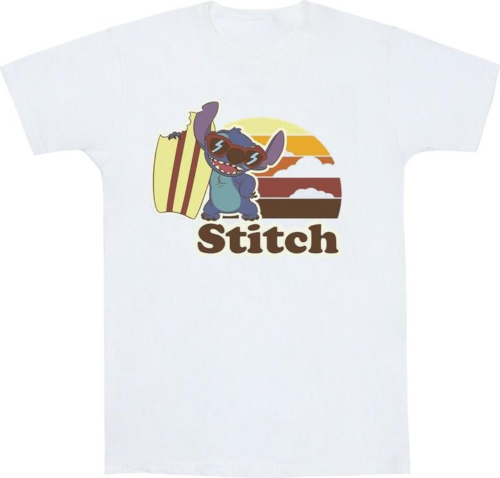 Disney Lilo And Stitch Bitten Surfboard TShirt (XL)