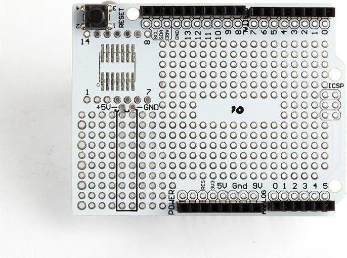 Produktbild Velleman Arduino® Uno R3 Kompatible Steckkarte (Erweiterung)