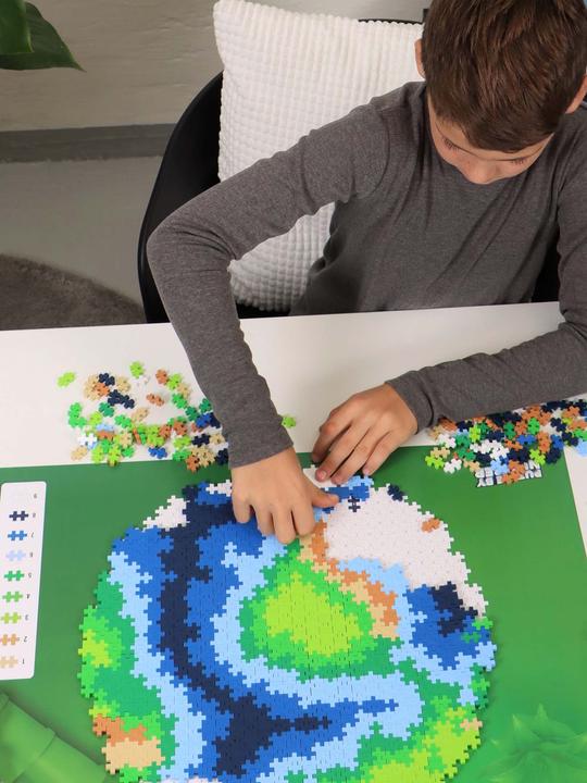 Image du produit Plus-Plus Puzzle By Number Earth 800pcs - (3914) (800 pièces)