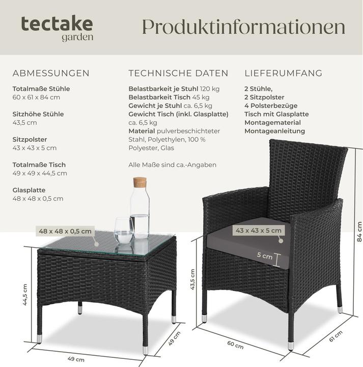 Produktbild tectake Luzern