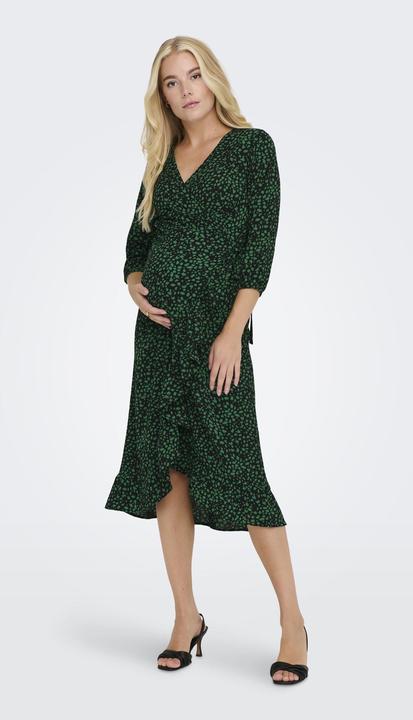 Actual product image Only Maternity Mum Wrap Midi Dress (S)