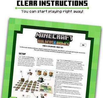 Immagine prodotto Ravensburger - Gioco da tavolo Minecraft (10826878) (Inglese)