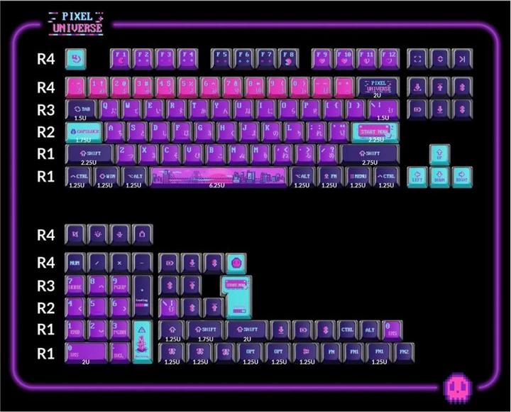 Produktbild Keychron OEM Dye-Sub PBT Full Keycap-Set