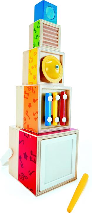 Produktbild Hape Musik-Stapelwürfel (Deutsch)