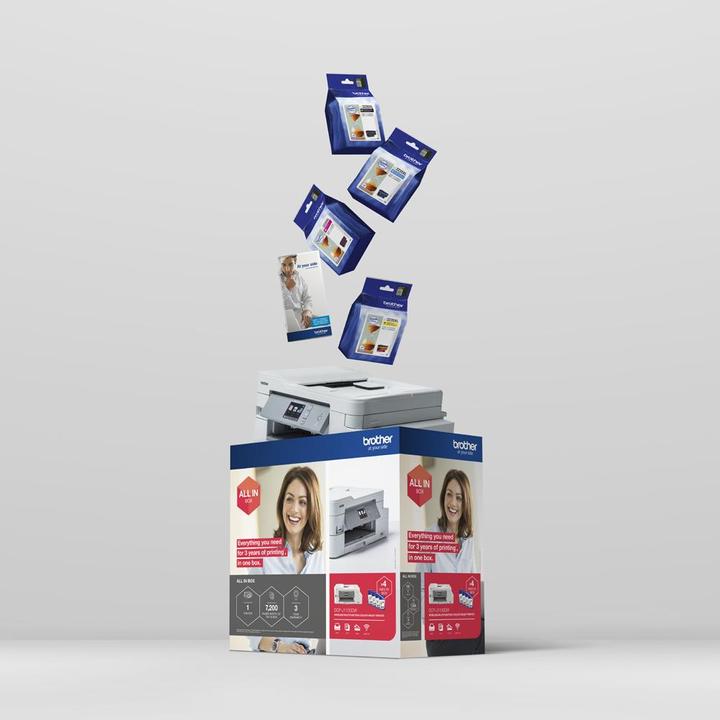 Actual product image Brother DCP-J1100DW incl. XL Ink Multipack (Ink, Colour)