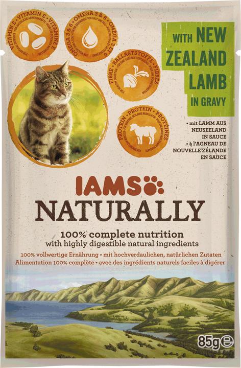 Produktbild Iams Naturally (Adult, 1 Stk., 85 g)