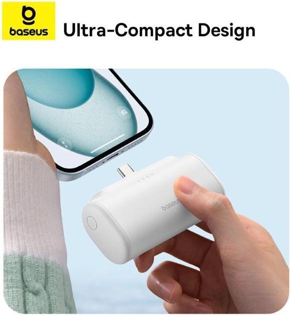 Produktbild Baseus Compact Series Fast Charging USB-C Powerbank 20W (5000 mAh, 20 W, 18 Wh)