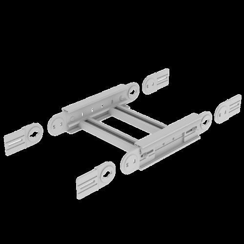 Immagine prodotto Unex 67412-04 Arco articolato verticale 85x400 in U23X RAL7035