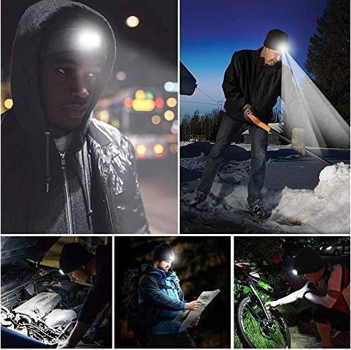 Produktbild Velamp Mütze mit LED-Frontleuchte (100 lm)