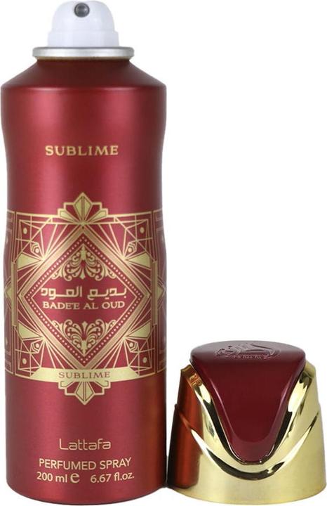 Produktbild Lattafa Perfumes Lattafa Badee Al Oud Sublime Deodorant Spray - 200ml (Spray, 200 ml)