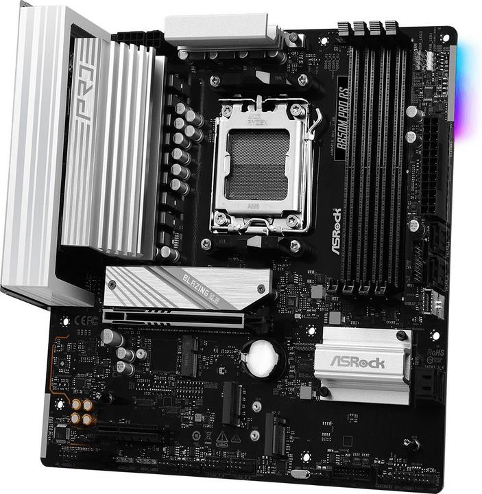 Image du produit AsRock B850M Pro RS (AM5, AMD B850, mATX)