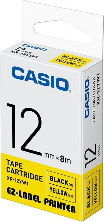 Produktbild Casio Schriftband XR (1.20 cm, Schwarz, Gelb)