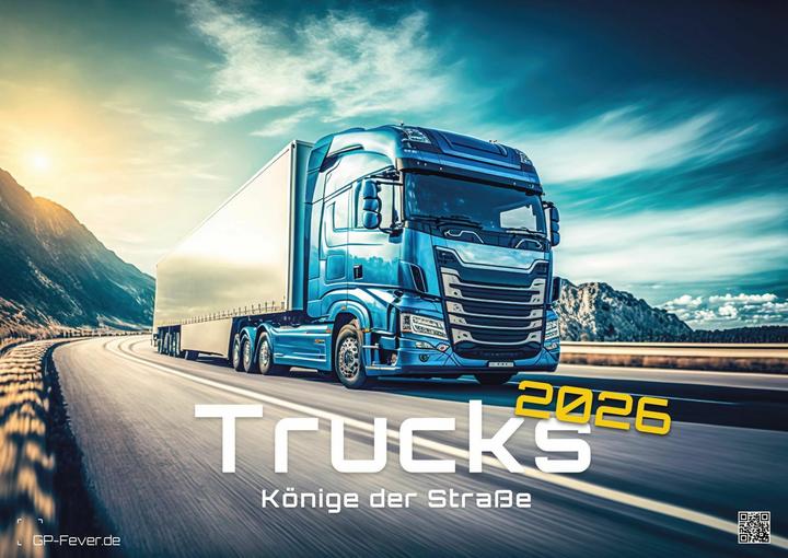 Produktbild Trucks - Könige der Strasse - LKW - 2026 - Kalender DIN A3 (A3, Harter Einband, Deutsch)