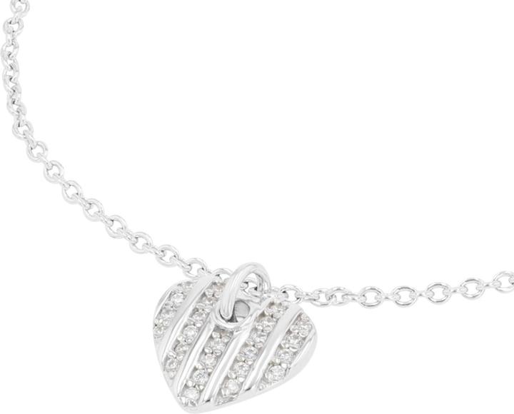 Immagine prodotto S.Oliver Bracciale da donna, argento 925, zirconi sintetici. | Cuore (20 cm, Argento 925)