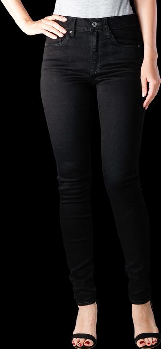 G-Star 3301 High Skinny Elto Nero F Superstretch pitch black (W24/L30)