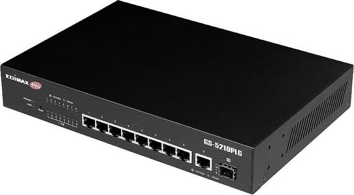 Produktbild edimax 10 Port Gigabit PoE+ Web Smart Managed Switch mit 100 Watt 10-Port Gigabit PoE+ Web Smart Switch für (10 Ports)