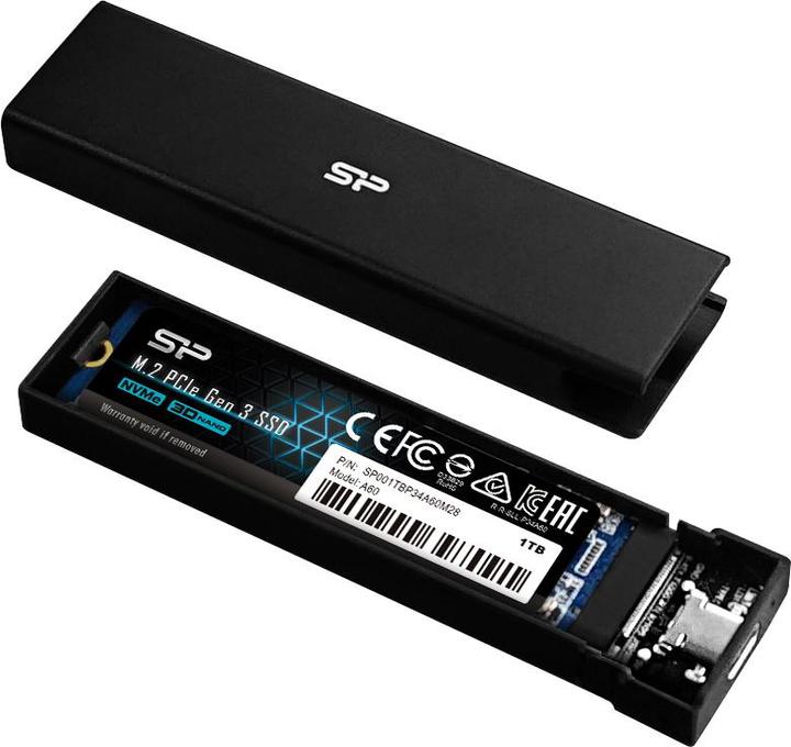 Immagine prodotto Silicon Power Alloggiamento PD60 (M.2 2230, M.2 2260, M.2 2242, M.2 2280)