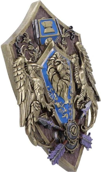 Produktbild Nemesis Now World of Warcraft Wandschmuck Alliance 30 cm (30 cm)