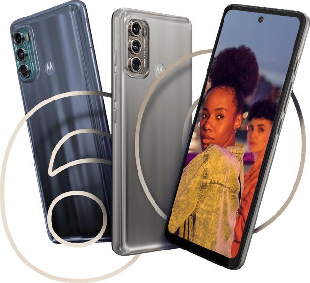 Produktbild Motorola Moto G60 (128 GB, Grey, Dynamic, 6.80", Dual SIM, 108 Mpx, 4G)