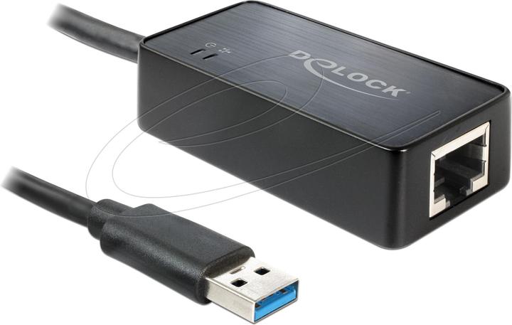 Delock USB 3.0 zu (USB 3.0, RJ45 Gigabit Ethernet (1x))