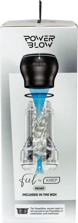 Image du produit Kiiroo Feel Pocket Stroker Crystal + PowerBlow Combo
