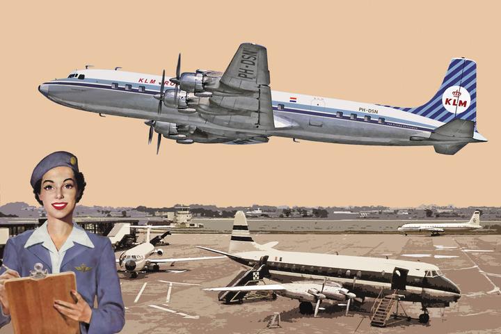 Produktbild Roden Douglas DC-7C Royal Dutch Airlines (KLM)