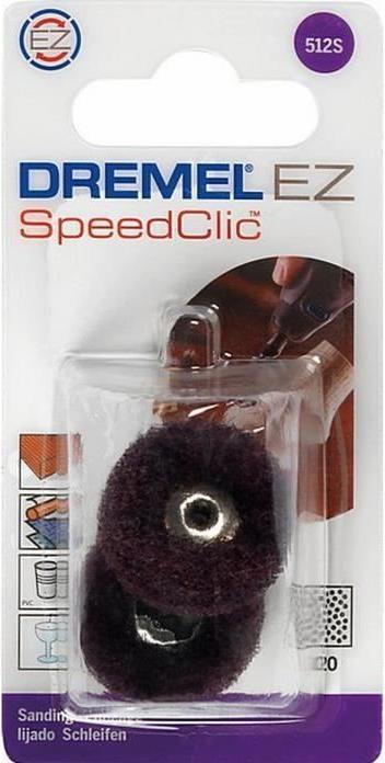 Actual product image Dremel Fine grinding discs fine Ø 25.0 mm, EZ SpeedClic compatible (2 pieces) (320)