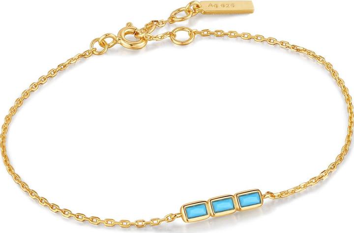 Ania Haie Armband Into The Blue B033-01G Damen (16.50 cm, 925er Silber)