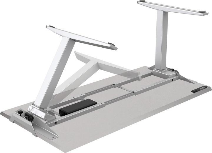 Produktbild Fellowes Tischplatte Levado 140 x 80 cm, Grau (140 x 80 cm)