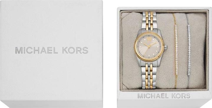 Immagine prodotto Michael Kors Set Lexington (Orologio da polso analogico, 26 mm)
