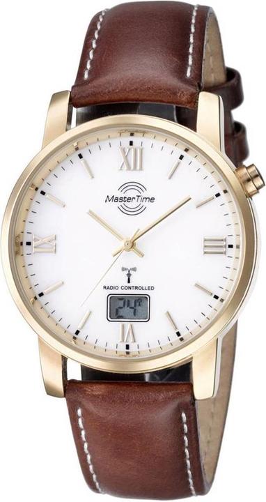 Actual product image Conrad Components Master Time radio controlled men watch (Analogue wristwatch, Digital watch, 41 mm)