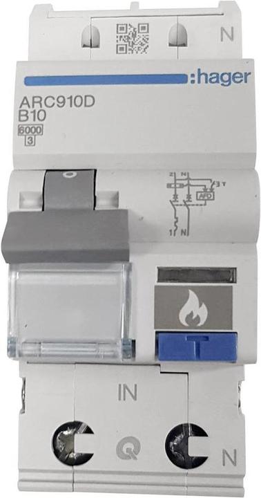 Image du produit Hager Dispositif de protection contre les arcs électriques de défaut AFDD Interrupteur LSS PN 0kA B0A 2M