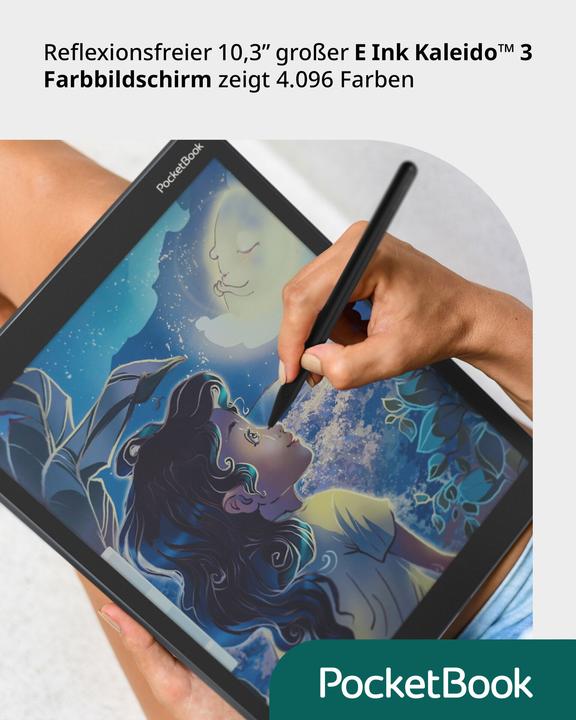 Image du produit PocketBook Color Note (10.30", 32 Go, Mer déchaînée, Storm Blue)