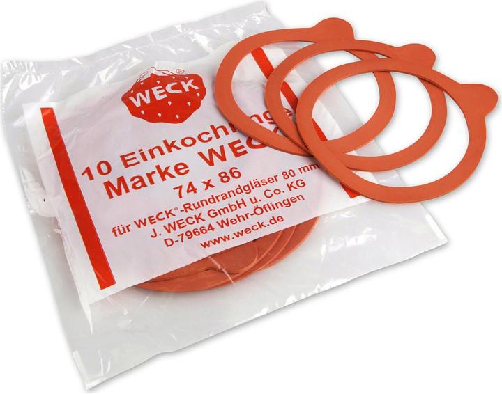 Actual product image Weck Rubber Rings (10 pcs., 0.23 l)