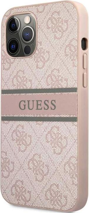 Actual product image Guess Hard Cover 4G Printed Stripe (Apple iPhone 12 Pro Max)