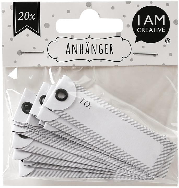 Image du produit I Am Creative Porte-nom (Décoration pour cadeau, 20 x)
