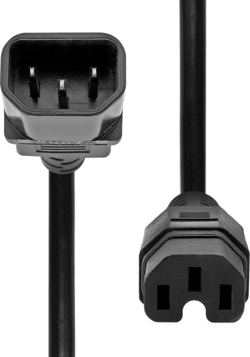 Produktbild ProXtend Power Cord C14 to C15 1M Black (1 m)