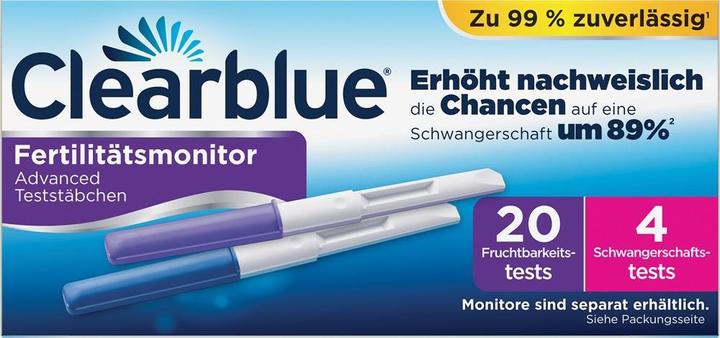Actual product image Clearblue Fertility Monitor Advanced Test Sticks