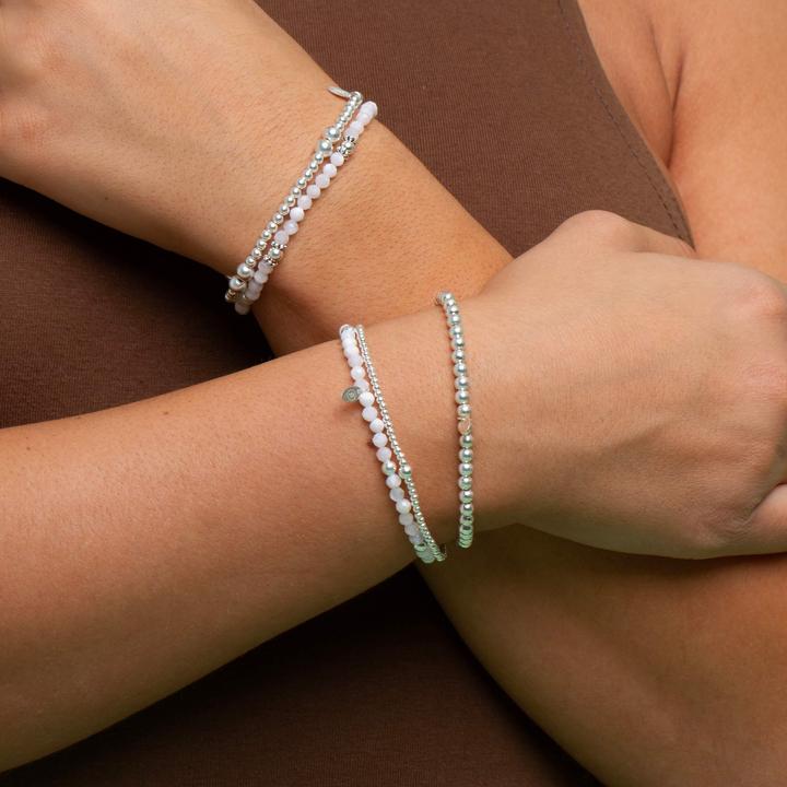 Balibay Milou (18 cm, 925 Sterling Silber, Mondstein, Edelstein)