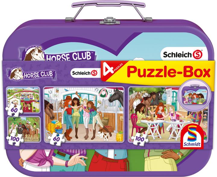 Produktbild Schmidt Spiele Horse Club Puzzle Box (60 Teile)