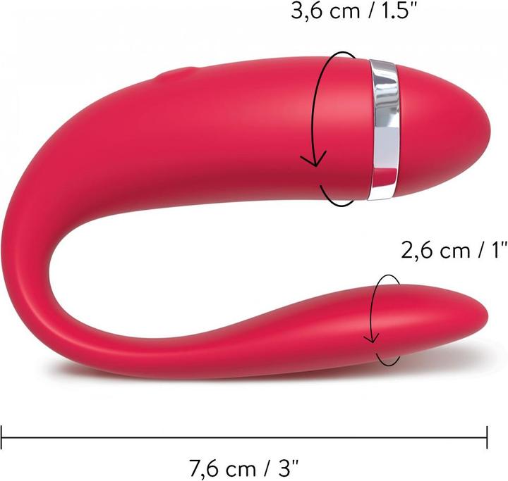 Actual product image MOQQA Reef Couple Vibrator